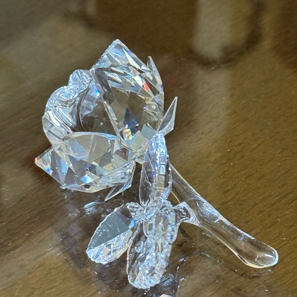 Swarovski Other - Swarovski Vintage Secret Garden Crystal Rose